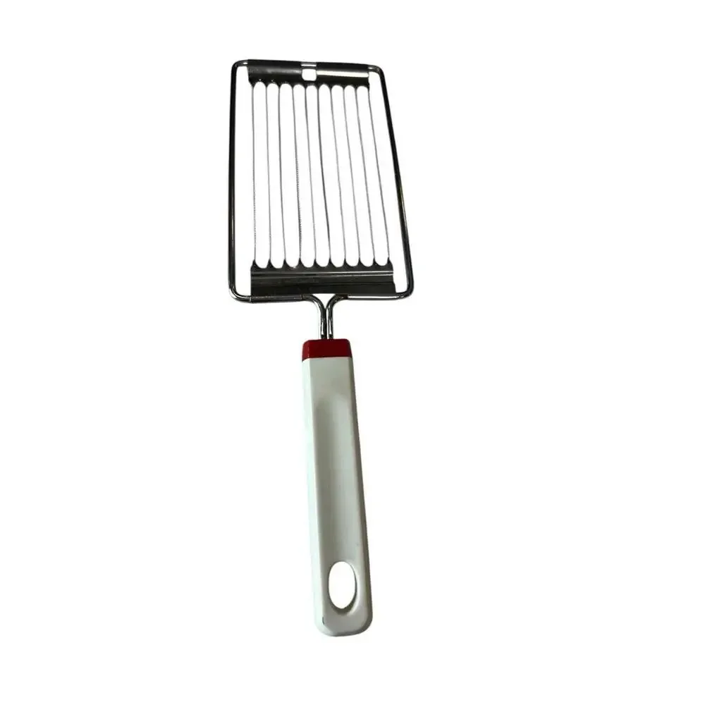 1970s INOX Stainless Steel Crinkle Cutter Slicer Vintage Kitchen Gadget Tool‎